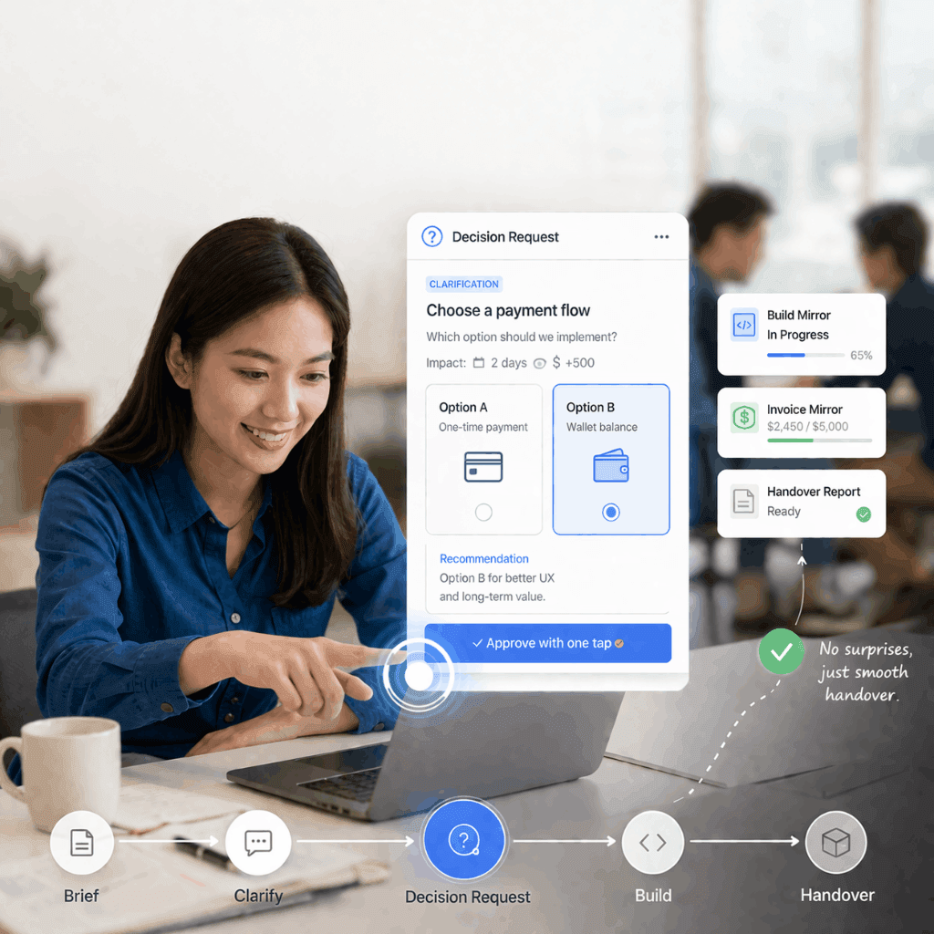 Decision Request một chạm giúp chốt việc nhanh hơn ra sao